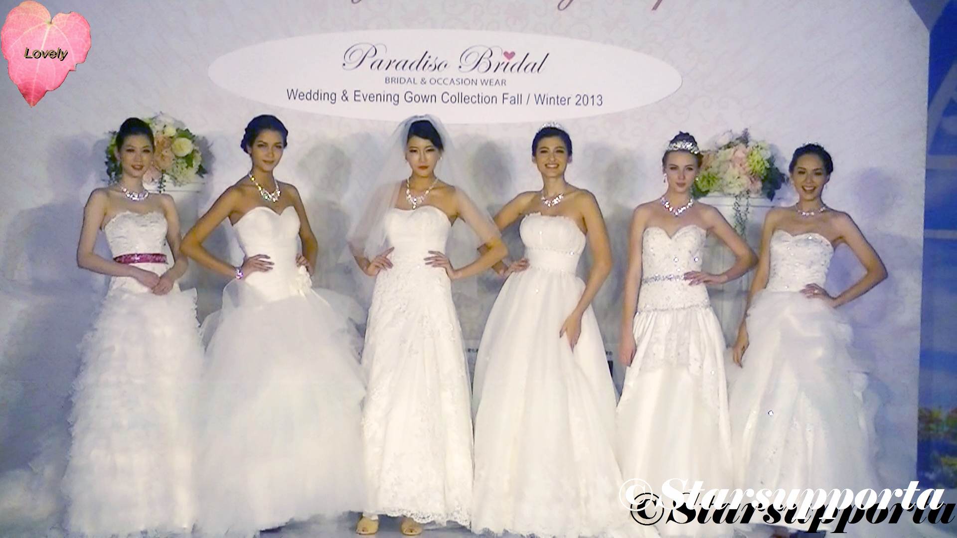 20121104 Hong Kong Wedding Expo - Paradiso Bridal:Wedding & Evening Gown Collection Fall or Winter 2013 @ 香港會議展覽中心 HKCEC (video)